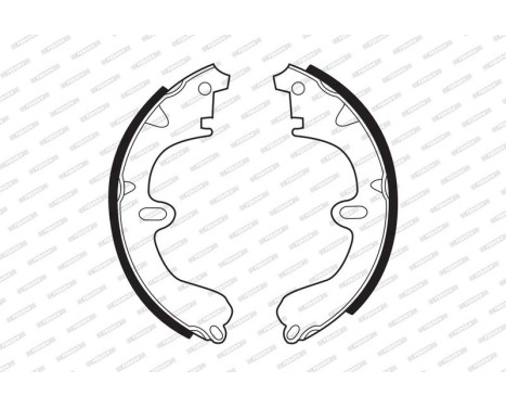 Brake Shoe Kit PREMIER FSB208 Ferodo, Image 2