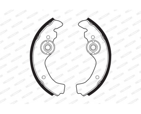 Brake Shoe Kit PREMIER FSB23 Ferodo, Image 2