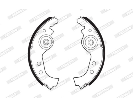 Brake Shoe Kit PREMIER FSB27 Ferodo, Image 2