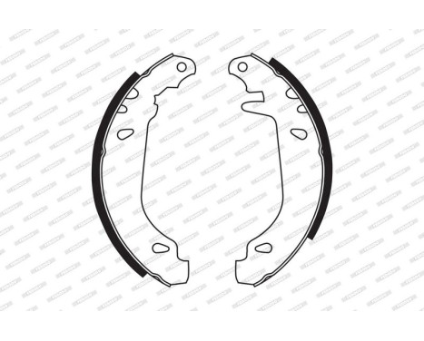 Brake Shoe Kit PREMIER FSB337 Ferodo, Image 2