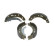 Brake Shoe Kit PREMIER FSB4109 Ferodo