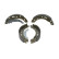 Brake Shoe Kit PREMIER FSB4109 Ferodo