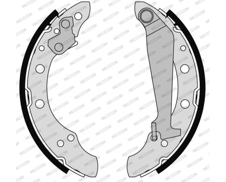 Brake Shoe Kit PREMIER FSB4182 Ferodo, Image 3