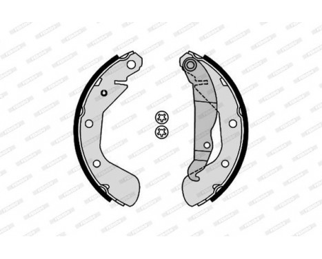 Brake Shoe Kit PREMIER FSB4184 Ferodo