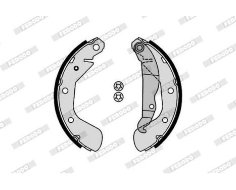 Brake Shoe Kit PREMIER FSB4184 Ferodo, Image 2