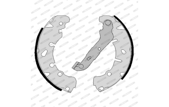 Brake Shoe Kit PREMIER FSB4186 Ferodo, Image 2