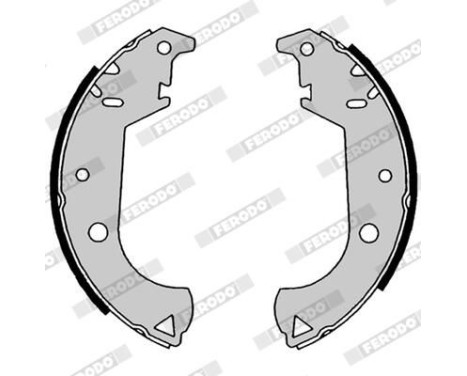 Brake Shoe Kit PREMIER FSB4187 Ferodo, Image 2
