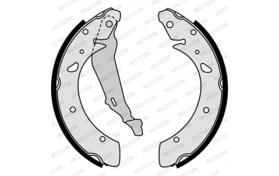 Brake Shoe Kit PREMIER FSB4196 Ferodo