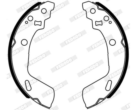 Brake Shoe Kit PREMIER FSB4315 Ferodo, Image 2
