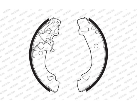 Brake Shoe Kit PREMIER FSB527 Ferodo, Image 2