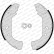 Brake Shoe Kit PREMIER FSB535 Ferodo, Thumbnail 2