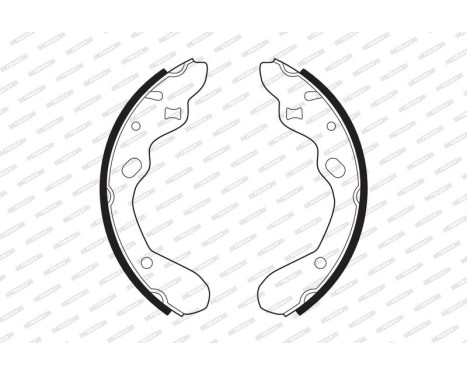 Brake Shoe Kit PREMIER FSB540 Ferodo, Image 2