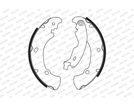Brake Shoe Kit PREMIER FSB555 Ferodo, Image 2