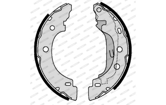 Brake Shoe Kit PREMIER FSB583 Ferodo, Image 3