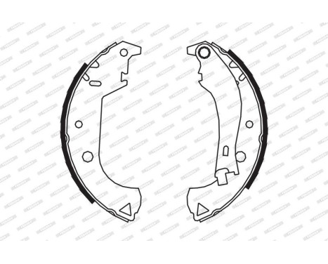 Brake Shoe Kit PREMIER FSB604 Ferodo, Image 2