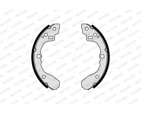 Brake Shoe Kit PREMIER FSB612 Ferodo, Image 2