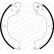 Brake Shoe Kit PREMIER FSB617 Ferodo, Thumbnail 2