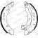 Brake Shoe Kit PREMIER FSB626 Ferodo, Thumbnail 3