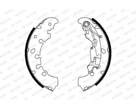 Brake Shoe Kit PREMIER FSB681 Ferodo, Image 2