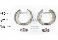 Brake Shoe Kit Shoe Kit Pro