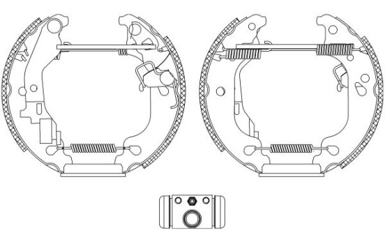 Brake Shoe Kit Shoe Kit Pro, Image 2