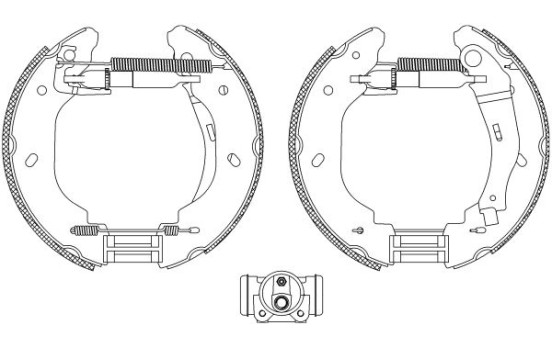 Brake Shoe Kit Shoe Kit Pro, Image 2