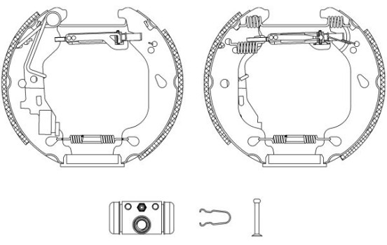 Brake Shoe Kit Shoe Kit Pro, Image 2