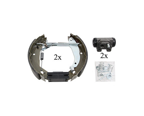 Brake Shoe Kit SMARTKIT 111405 ABS, Image 2