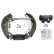 Brake Shoe Kit SMARTKIT 111405 ABS
