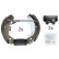 Brake Shoe Kit SMARTKIT 111406 ABS, Thumbnail 2