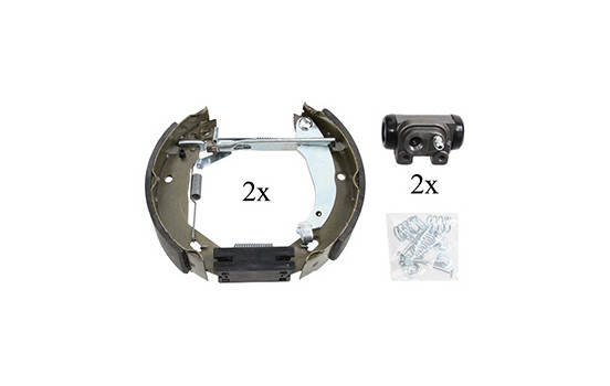 Brake Shoe Kit SMARTKIT 111406 ABS, Image 2