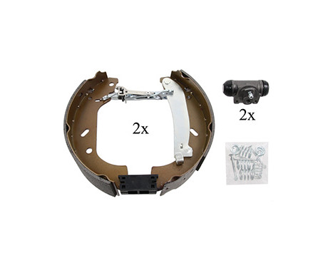 Brake Shoe Kit SMARTKIT 111409 ABS, Image 2