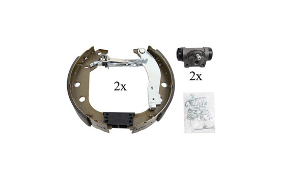 Brake Shoe Kit SMARTKIT 111413 ABS, Image 2