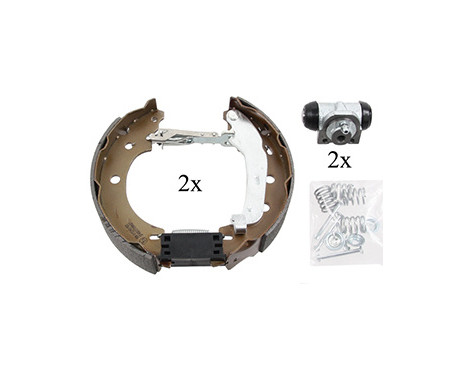 Brake Shoe Kit SMARTKIT 111414 ABS, Image 2