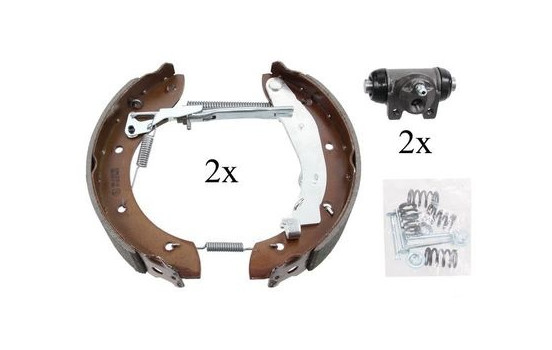 Brake Shoe Kit SMARTKIT 111417 ABS, Image 2
