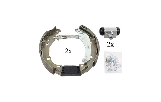 Brake Shoe Kit SMARTKIT 111421 ABS, Image 2