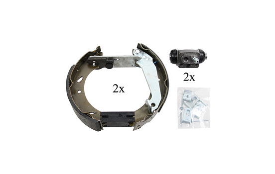 Brake Shoe Kit SMARTKIT 111422 ABS, Image 2