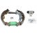 Brake Shoe Kit SMARTKIT 111430 ABS