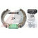 Brake Shoe Kit SMARTKIT 111442 ABS, Thumbnail 2