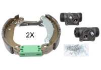 Brake Shoe Kit SMARTKIT 111449 ABS