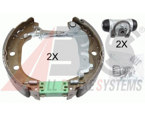 Brake Shoe Kit SMARTKIT 111451 ABS, Image 2