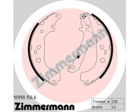 Brake Shoe Kit, Image 2