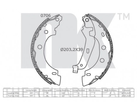 Brake Shoe Kit