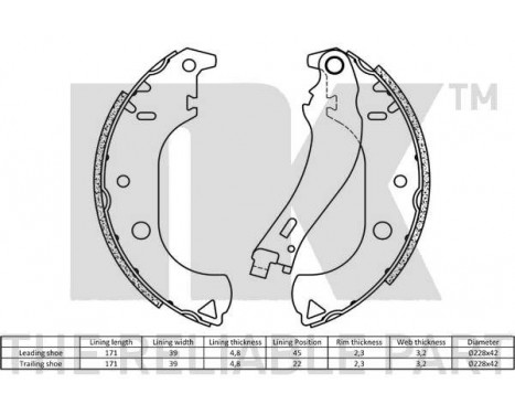 Brake Shoe Kit