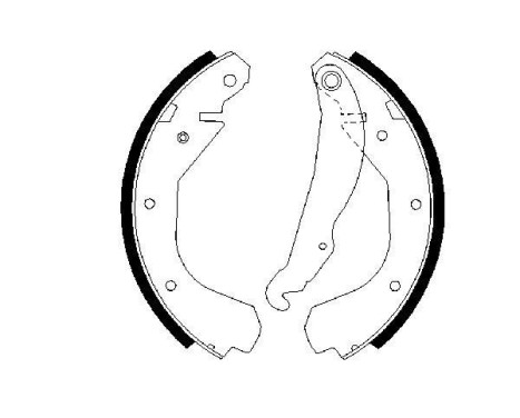 Brake Shoe Kit, Image 2