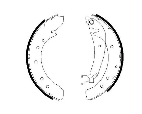 Brake Shoe Kit, Image 2