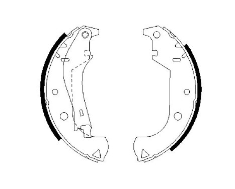 Brake Shoe Kit, Image 5