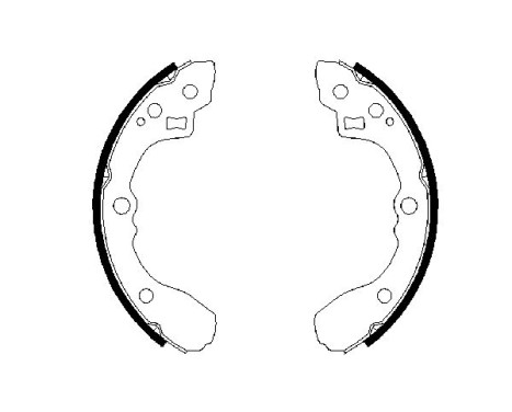 Brake Shoe Kit, Image 2