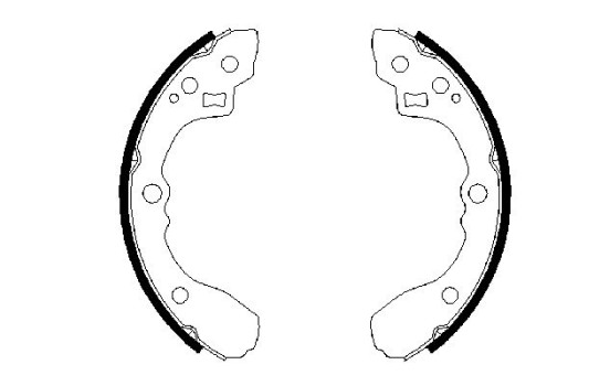 Brake Shoe Kit, Image 2