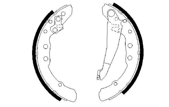 Brake Shoe Kit, Image 5